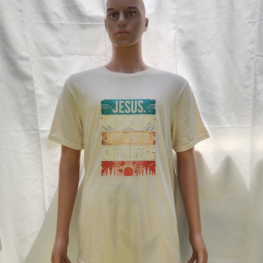 I'm selling a nice shirt with Jesus logo